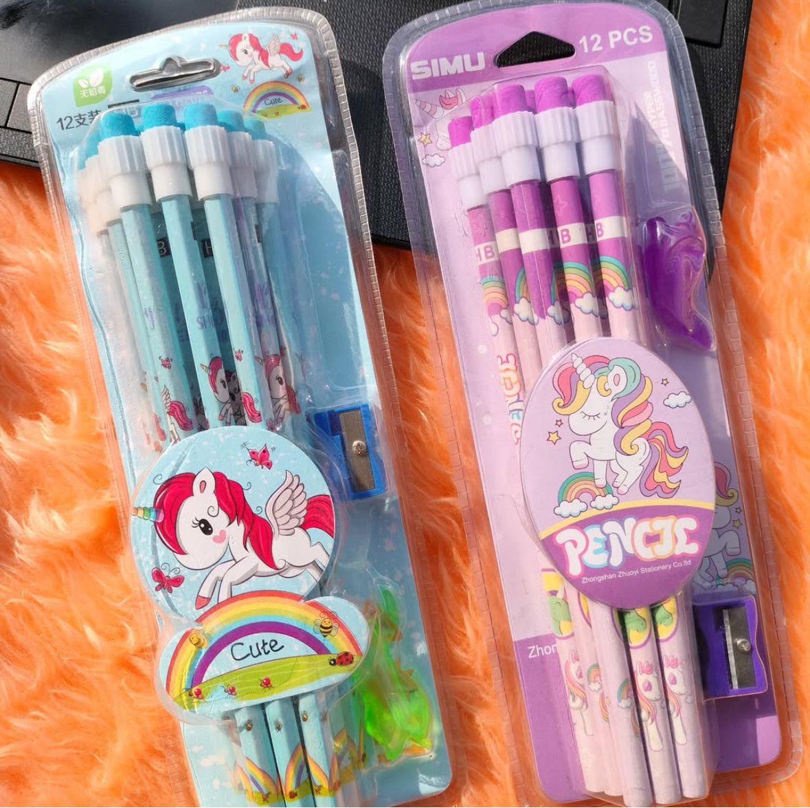 SIMU pencil set for kids (Pack of 12)