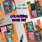 Coloring book set (pack of 4)